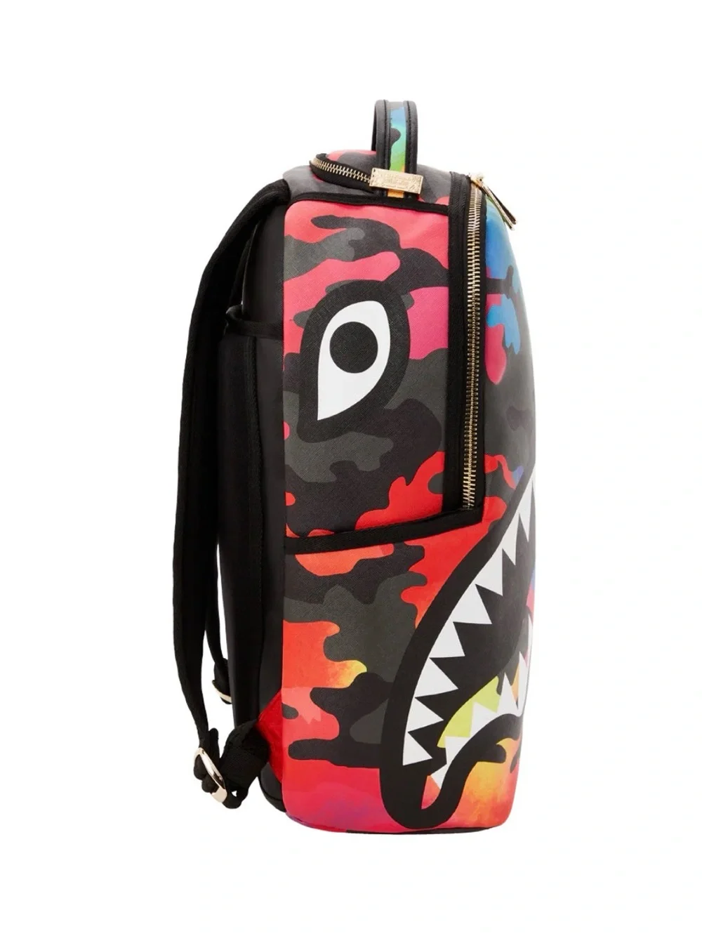 Sprayground Multicolor Camo Shark Backpack CAMOBURST BACKPACK (DLXV)